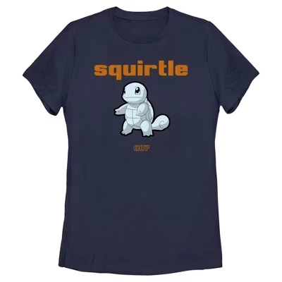 Женская футболка Pokemon Comic Squirtle, синяя
