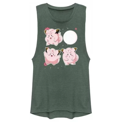 Женская футболка Clefairy Evolution Festival Muscle Tee для юниорок