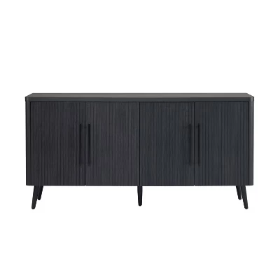 Буфет Manhattan Comfort Jodie, 8 полок, 164 см, серый