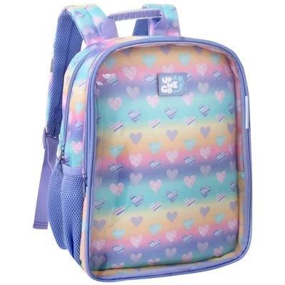 Детский рюкзак Up We Go PVC 13″ в сердечки