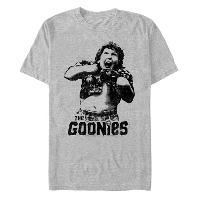Мужская футболка The Goonies с принтом, серая