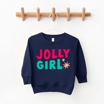 Детская толстовка The Juniper Shop Jolly Girl, синяя