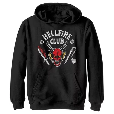 Костюм для мальчика Hellfire Club с капюшоном, черный