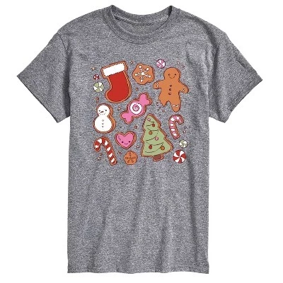 Мужская футболка Instant Message Christmas Treats, меланж