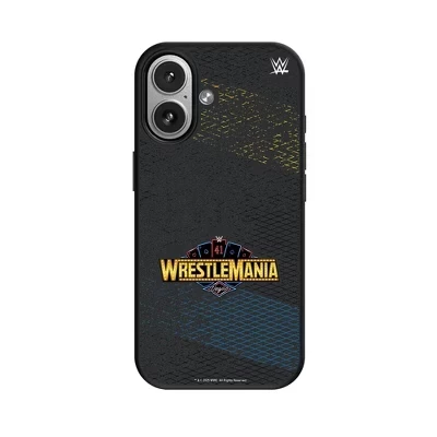 WWE Wrestlemania Стальной чехол для мобильного телефона, совместимый с MagSafe, для Apple iPhone 17 серии wrestlemania 41