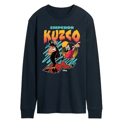 Мужская футболка Kuzco Bootleg Tee с длинным рукавом и графическим рисунком