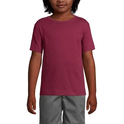 Детская школьная форма с коротким рукавом Essential T-shirt бордового цвета