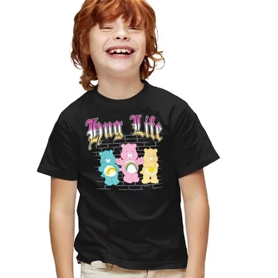 Футболка Boys' Hug Life Brick Wall для мальчиков, черная