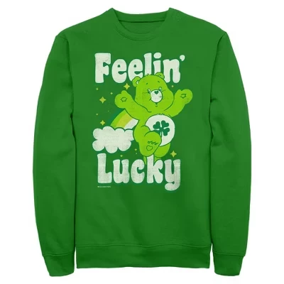 Мужской свитшот Care Bears Feelin Lucky, зеленый