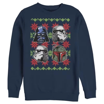 Мужская толстовка Star Wars Empire Helmets, синяя
