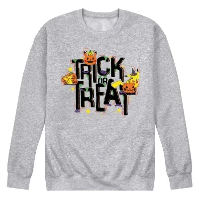 Мужская флисовая толстовка Athletic heather с рисунком покемона - Кошелек или жизнь