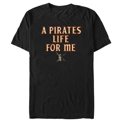 Мужская футболка Pirates of the Caribbean, черная