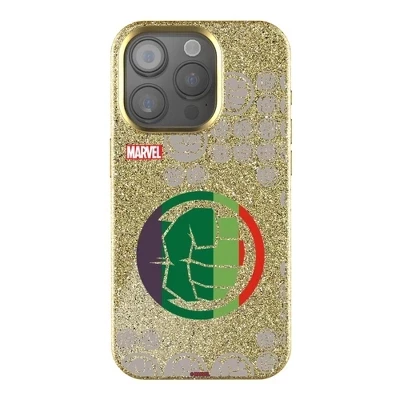 Чехол для мобильного телефона Marvel Avengers Sigil Gold Bling с золотыми побрякушками для Apple iPhone hulk