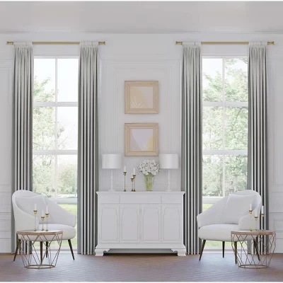 Карниз Linen Avenue для окна с наконечником, латунь