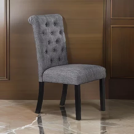 Обеденные стулья Royal Hampton, 2 шт., черные и серые