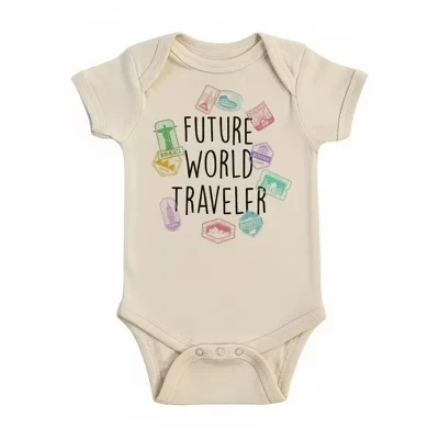 Одежда для новорожденных Traveler Stamps® Боди GS1 разноцветное