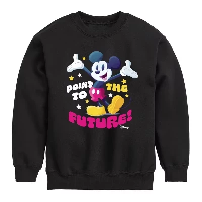 Толстовка для мальчиков Disney «Микки в будущее», черная