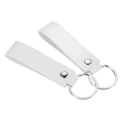 Брелок Unique Bargains из искусственной кожи, белый