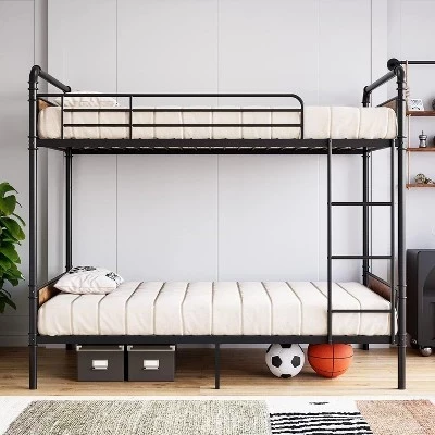 Детская двухъярусная кровать Acekool Twin, черная