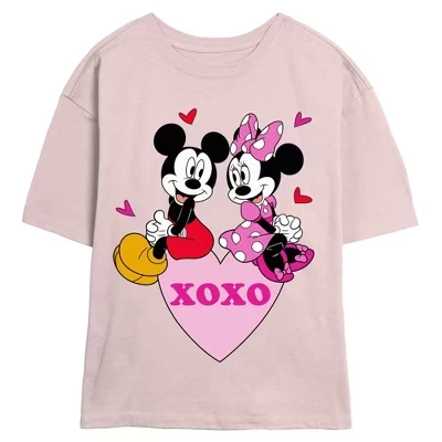 Футболка Junior's Mickey & Friends XOXO для влюбленной пары