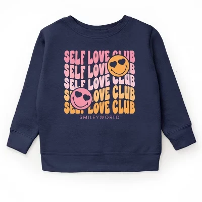 Молодежная толстовка SmileyWorld Self Love Club Wave