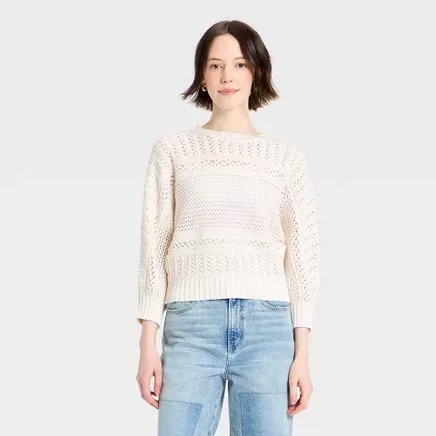 Женский свитер Universal Thread Dolman, кремовый