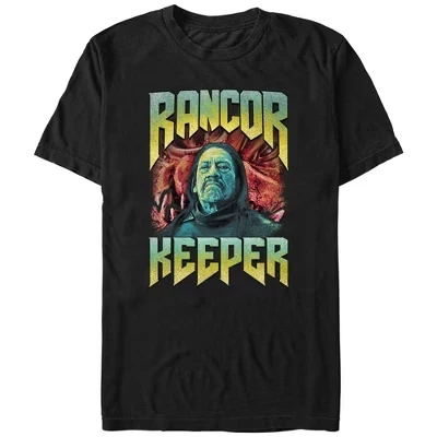 Мужская футболка The Book of Boba Fett Rancor Keeper, черная