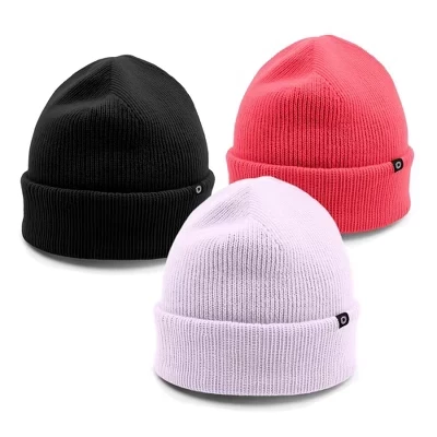 Шапочка из мягкого трикотажа, 3 упаковки, Стрейч, Skully, теплая зимняя лыжная, цвет 6