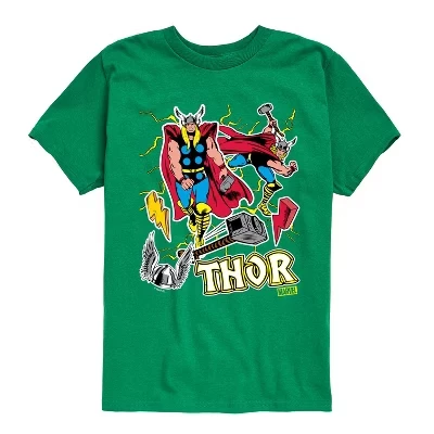 Футболка с коротким рукавом и графическим рисунком в стиле наклеек Thor