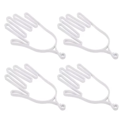 Растяжитель для перчаток Unique Bargains, 4 шт., белый