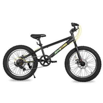 Детский велосипед JOYSTAR Minifat 20″ 7-скоростной, черный