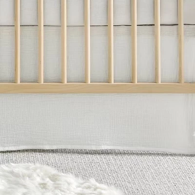 Юбка для кроватки Levtex Baby Cloud Muslin, белая