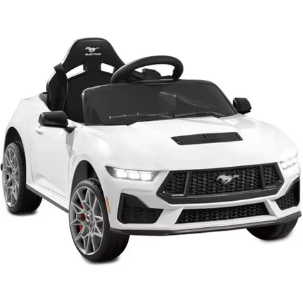 Детский электромобиль Ford Mustang 12 В, белый