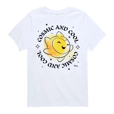 Футболка Cosmic Cool Star с коротким рукавом и графическим рисунком белого цвета