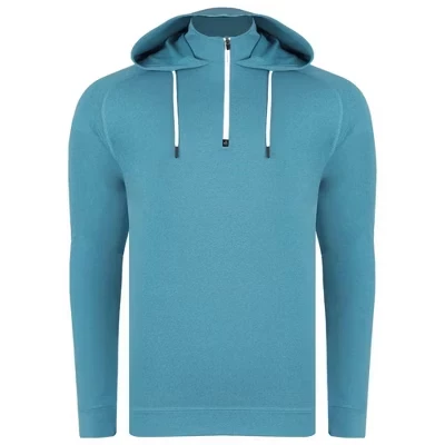 Men's  Vandyke 1/4 Zip Hoodie - Choose Size maui heather