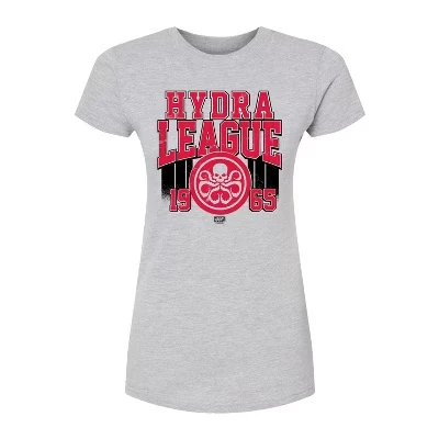 Женская футболка Marvel Hydra League, серая