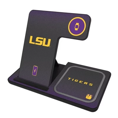 Университеты NCAA SEC предоставляют 15-ваттную зарядную станцию 3 в 1 louisiana state university tigers