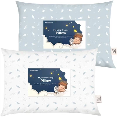 Детская подушка KeaBabies 13×18″, «Космические корабли»