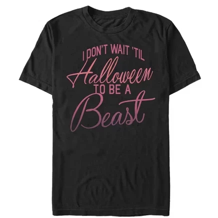 Женская футболка Halloween Beast Boyfriend с поднятым подбородком