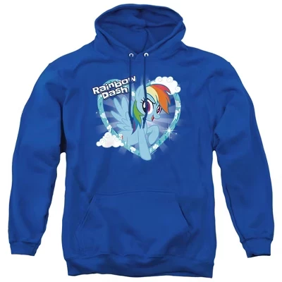 Унисекс худи My Little Pony TV Rainbow Dash, синяя