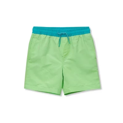 Детские плавки Lands End UPF 50, лаймово-зеленые
