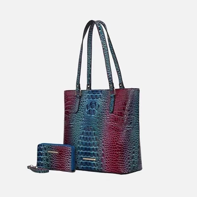 Женская сумка Piper MKF Collection с кошельком, синяя