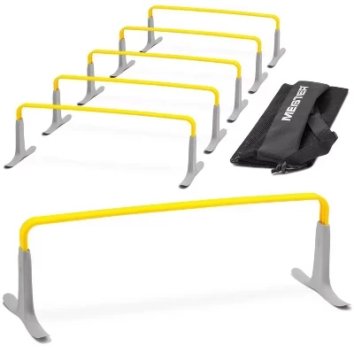 Агилити барьеры Meister ZoomFlex 6″, набор 6 шт., желтые