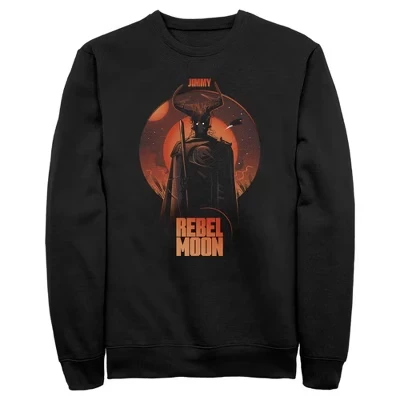 Мужской свитшот Rebel Moon «Воин Джимми», черный