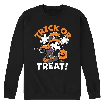 Мужская флисовая толстовка Trick Or Treat с графическим рисунком, черная