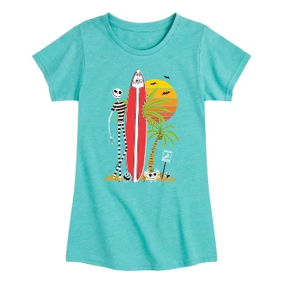 Приталенная футболка Ghost Dog Beach Surfer с коротким рукавом и рисунком бирюзового цвета