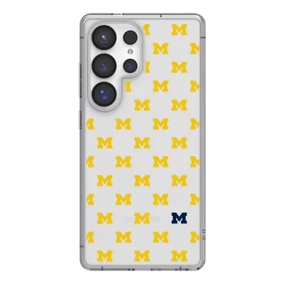 Прозрачный чехол для мобильного телефона NCAA Big Ten Universities с модным рисунком для Samsung Galaxy michigan wolverines