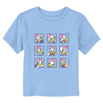 Детская футболка Mickey & Friends Daisy Duck, голубая