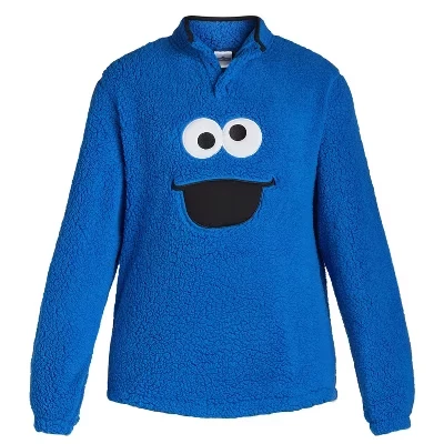 Мужская флисовая куртка Mad Engine Cookie Monster, синяя