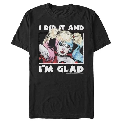 Мужская футболка Batman Harley Quinn сделала это, и я рад, что она черная